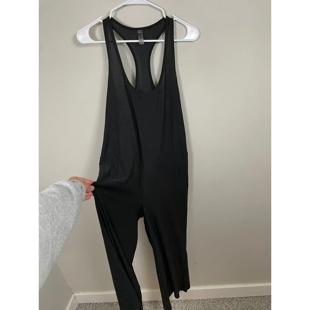 Beyond Yoga Featherweight Hang Loose Jumpsuit in Darkest Night Size Small